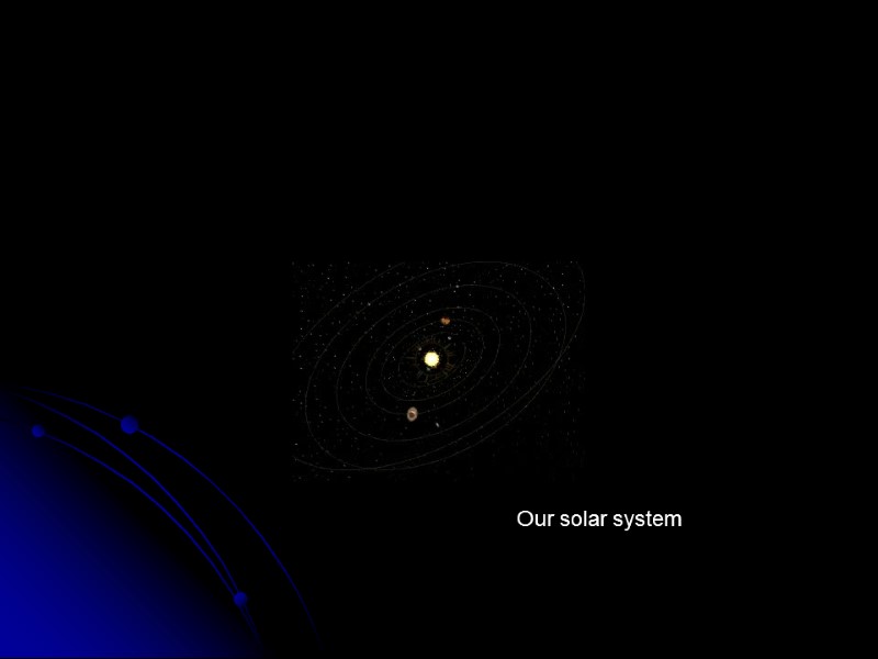 Our solar system